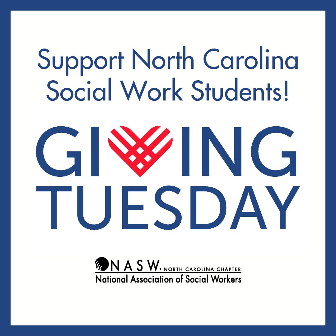 Donate to one of the NASW-NC Student Awards TODAY, Giving Tuesday! Your donation will go directly to a North Carolina Social Work Student award recipient. Click here to learn more and make a donation: naswnc.org/page/donations⁠ ⁠ #naswnc #nasw #socialwork #givingtuesday