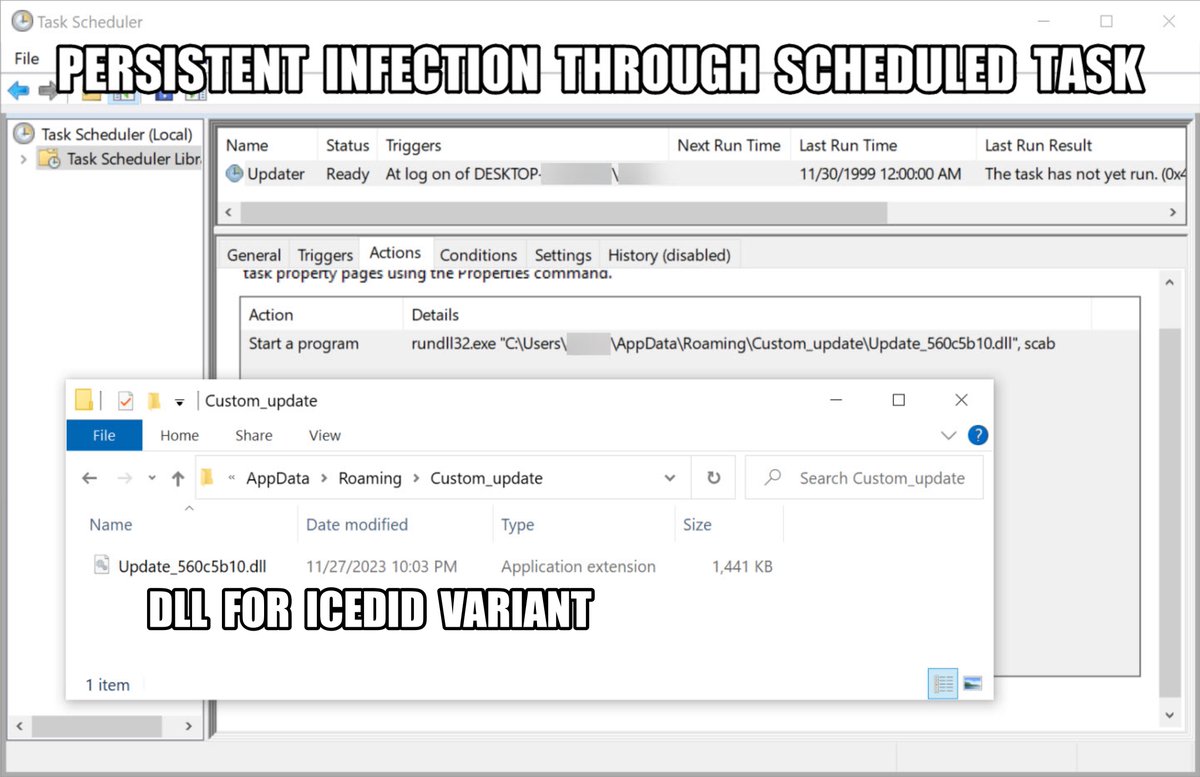 Unit42_Intel's tweet image. 2023-11-27 (Monday) - #TA577 pushes #IcedID (#Bokbot) variant. List of IOCs available at bit.ly/47X6kPn

#Unit42ThreatIntel #TimelyThreatIntel #Wireshark