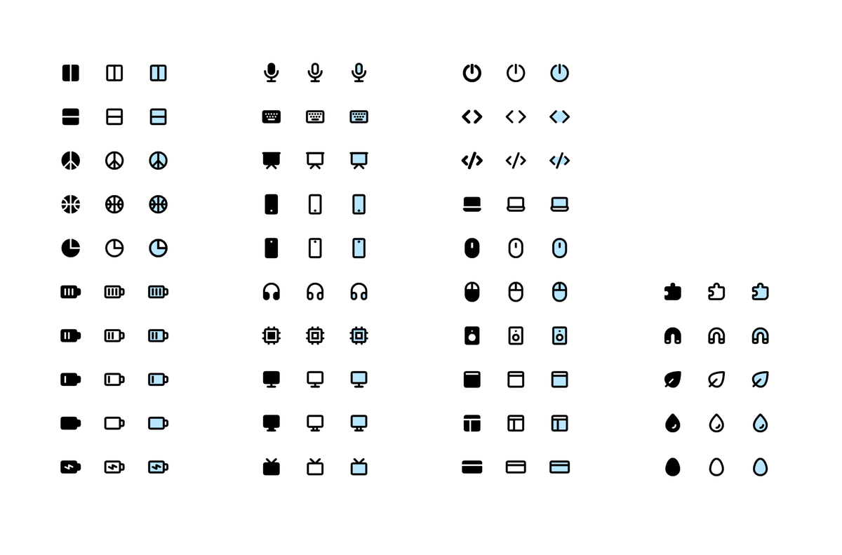 Nearly complete with my latest icon batch