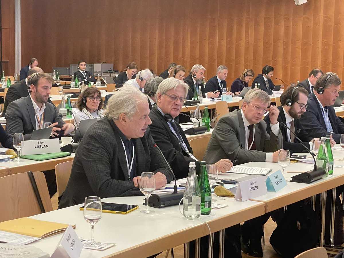 uelpace's tweet image. UEL chair Hunko: “Following the humanitarian truce, we don’t want to see the repetition of the horrible pictures we have seen, but an international high-level conference which will solve the underlying problems and lead to a two-state solution.”