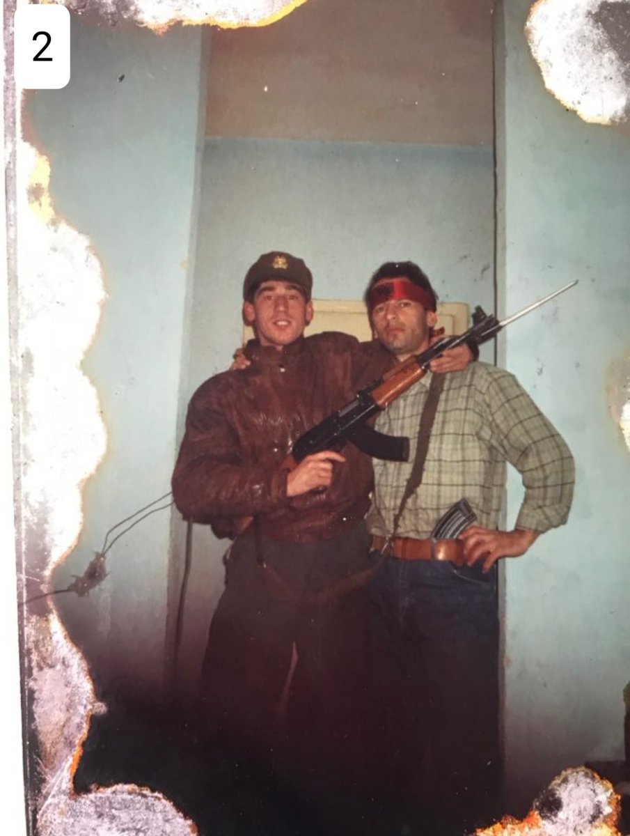 exheliii's tweet photo. Dalja publike e UÇK-se me 28 Nentor 1997. 
Ne foto disa nga themeluesit e UÇK-se.

1. Hashim Thaçi, Jakup Nura, Rexhep Selimi, Kadri Veseli.
2. Kadri Veseli, Jakup Nura.
3. Hashim Thaçi, Kadri Veseli, Jakup Nura.
4. Hashim Thaçi, Musa Jashari, Kadri Veseli, dhe Jakup Nura. https://t.co/ld9jdro4Qy