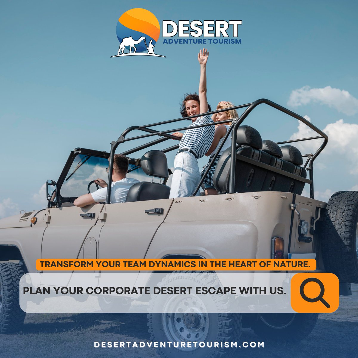 Desertadven's tweet photo. Elevate your team's spirit with a unique corporate retreat in the heart of the desert. Unplug, recharge, and bond amidst the breathtaking dunes.

Visit our website for further details: https://t.co/WdLm0vlZxi

#safarilife #desertdream #desertretreat #corporatebonding https://t.co/8Az0SuIckV