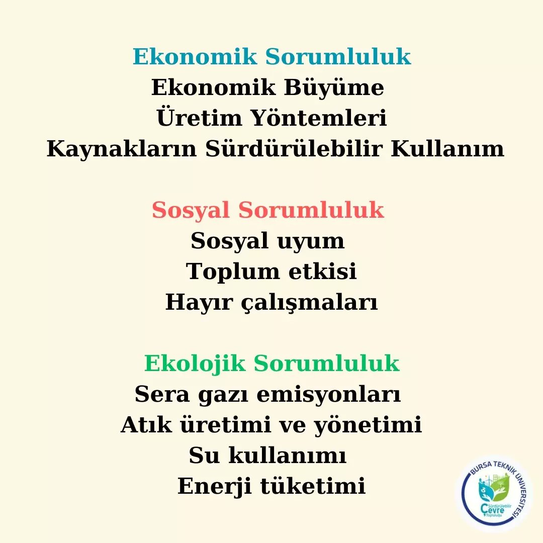 Hepimiz için #Sürdürülebilirlik
🌱🌍💚