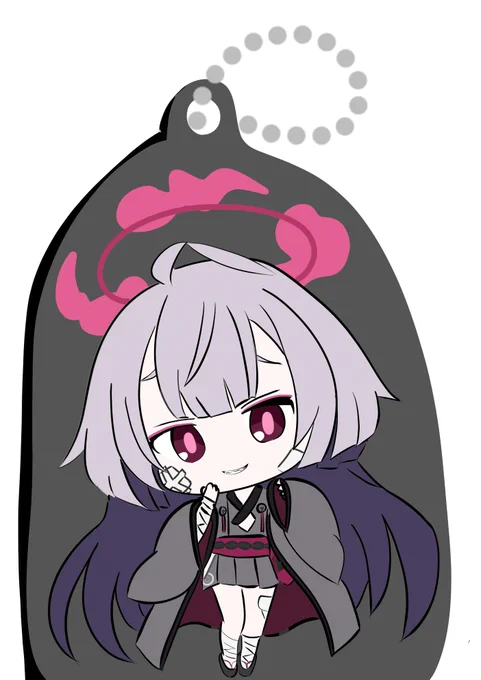 #ブルアカ ラバーキーチェーン 箭吹シュロ好評未発売!! 