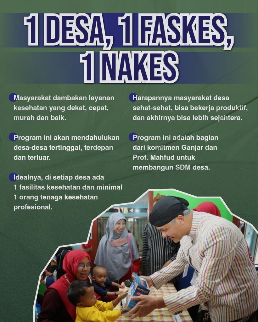 Pak Ganjar emang paling paham kebutuhan rakyat. Masyarakat dambakan layanan kesehatan yang dekat, cepat, murah dan baik 

M3nang dari Sabang
