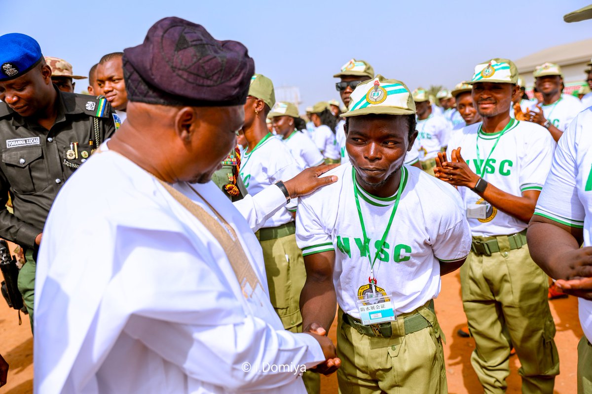 GovernorAUF's tweet photo. Excited to welcome the 2023 Batch 'C' Stream II Corps members @officialnyscng to Adamawa State! Your dedication to nation-building is recognized, and we're enhancing your stay with an additional N10,000 increase in your monthly allowance to cushion the effects of subsidy removal. I have also directed essential supplies of food items for a memorable orientation experience.

Engage, make friends, and discover your talents during the Orientation Course. As you embark on this journey, remember that Adamawa State embraces you as our honorary indigene. We look forward to witnessing your contributions to our community and the nation at large. 

Best wishes for a fulfilling and enriching experience in Adamawa State!