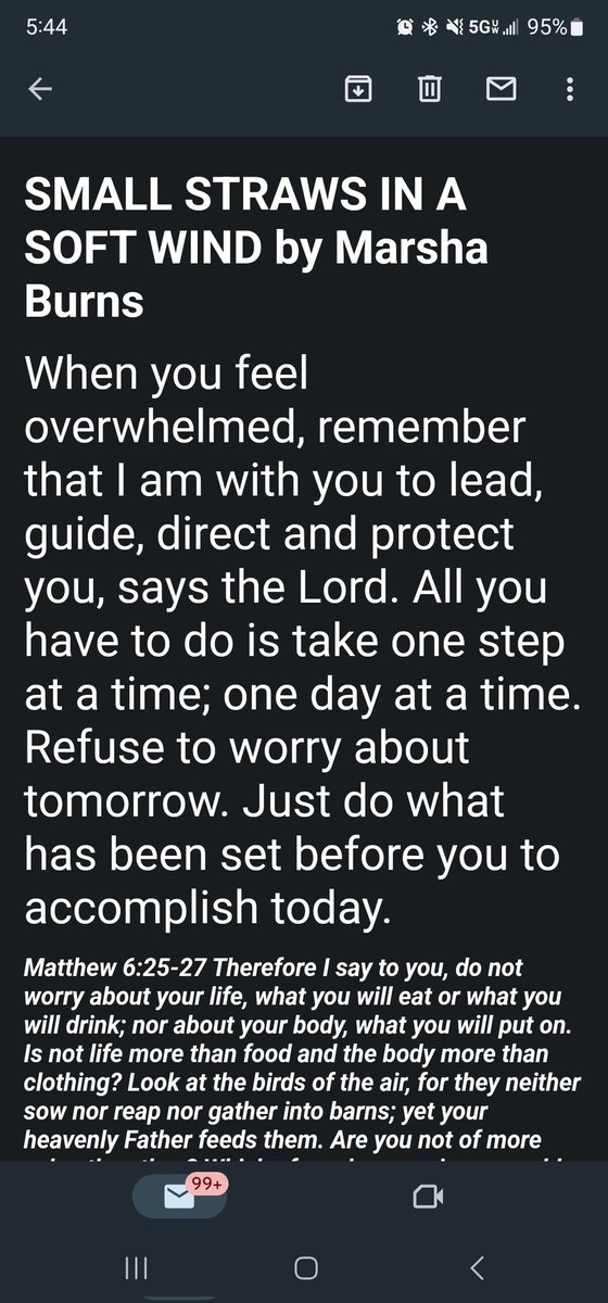 This devotional says it all. God will take care of all things to protect and direct you. No weapons formed against you shall prosper. He will lead you and make it plain and clear. What GOD has for you, no one can take it from you. AMEN #GodsPlan