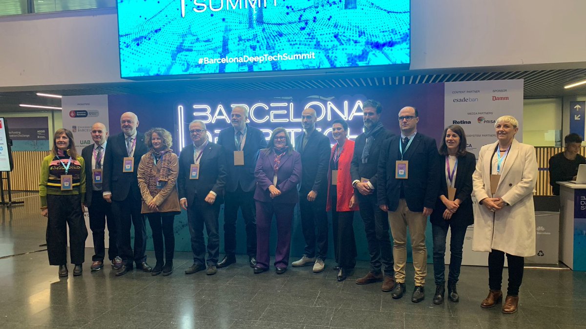 UPFBarcelona's tweet image. Arrenca el Barcelona DeepT ech Summit @bcndeeptech, l'epicentre de l'ecosistema científic i emprenedor de la Deep tech.
#BarcelonaDeepTechSummit
Obrim fil per seguir les diferents activitats amb presència de la nostra universitat.
