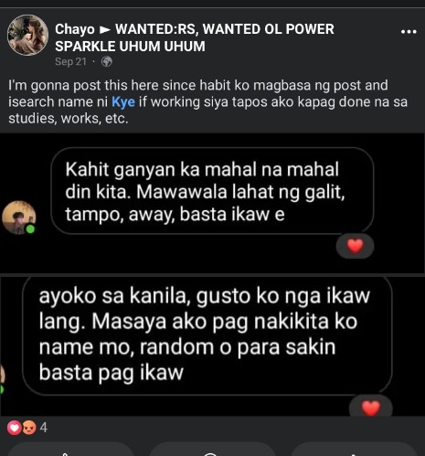 Helloitssecreet's tweet photo. obvious yung pagmamahal ko oh, kitang kita hahahha https://t.co/zKEfYKJKqq