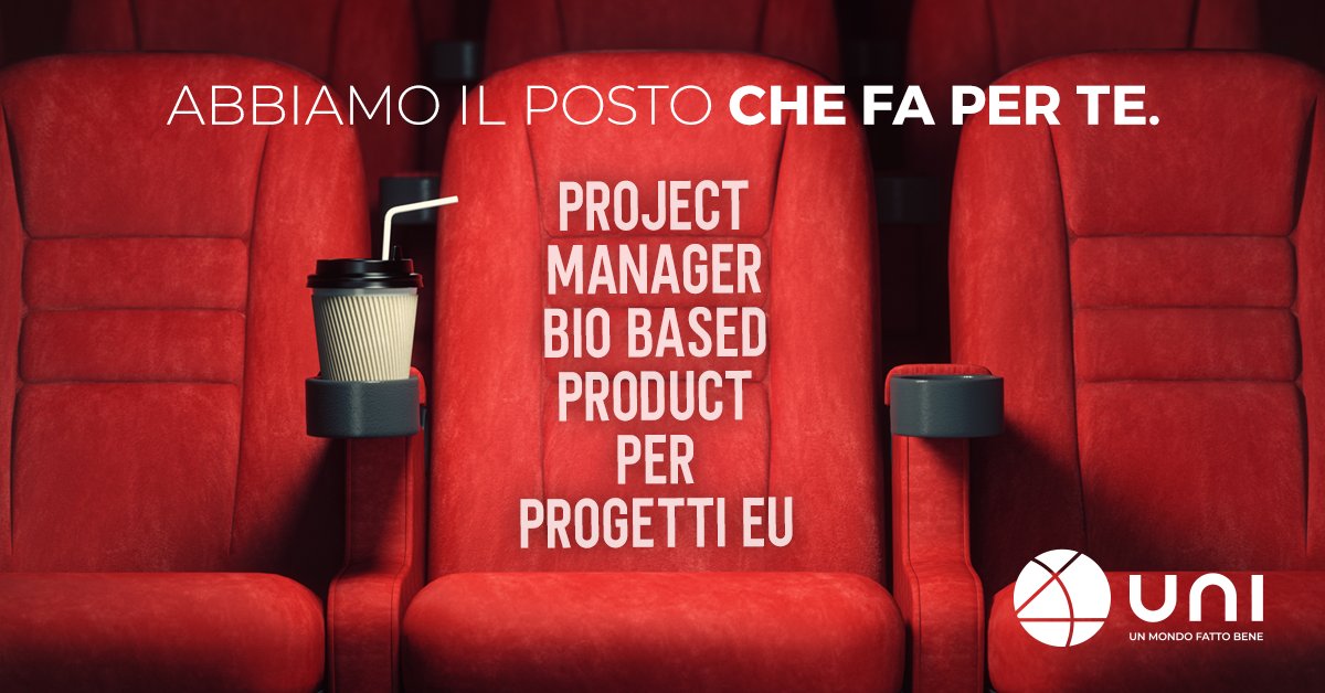 normeUNI's tweet photo. @unioncamere @IfUnioncamere @ecocamere @Ecosist_CamCom @SiCameraSocial @PID_CamCom 
#JobProfile: #UNI cerca per la sede di Milano un #ProjectManager #BioBased product per #progettiEU Candidati entro il 15/12 Tutte le info qui https://t.co/PSaH6JJJNb https://t.co/AO4QbMnwTN