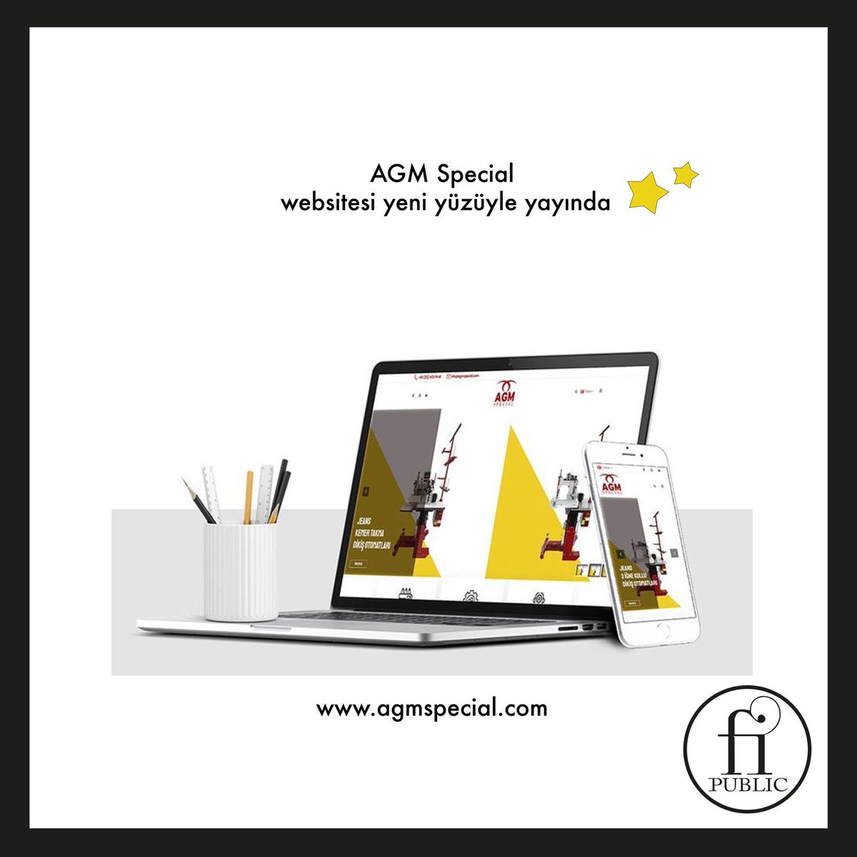 AGM Special için hazırladığımız websitesi yeni yüzüyle yayında💫

#FiPublic #website #webtasarım