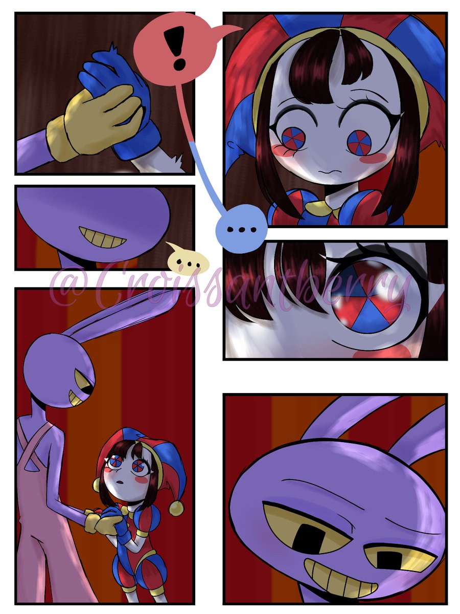 “Promise me you won't let go.” 4/?

I'm still kinda new with making comics, but I hope it isn't too much of a bother!

#TheAmazingDigitalCircus #theamazingdigitalcircusfanart  #TADC #tadcjax #tadcpomni #tadcfanart #JaxxPomni #PomnixJax #FunnyBunny