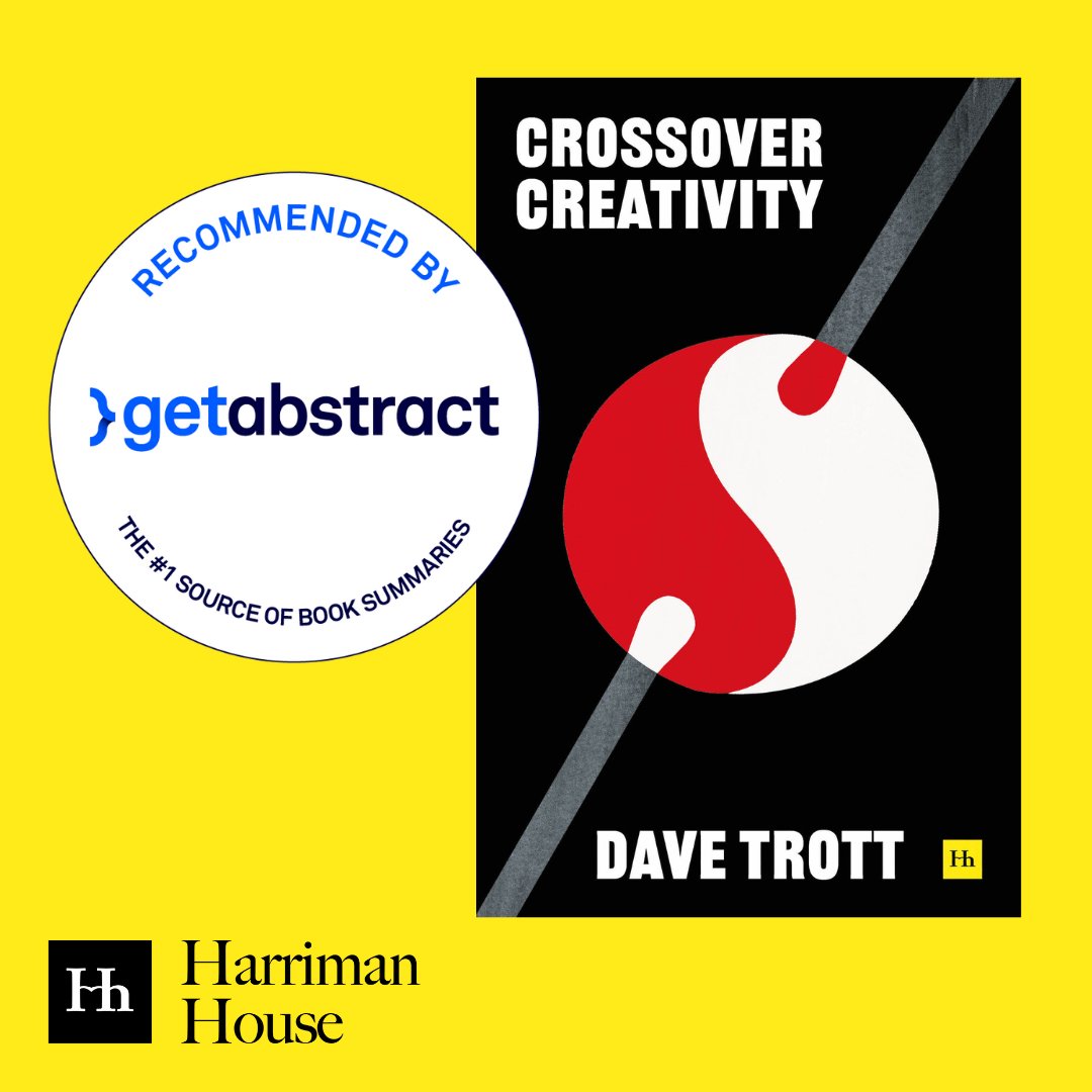 harrimanhouse's tweet photo. #NewBook recommendation by @getabstract

Crossover Creativity, by Dave Trott.

Buy book or audiobook:
https://t.co/cAnttr59YK

Summary of the book:
https://t.co/HtU7SAeJ4m

#getabstract