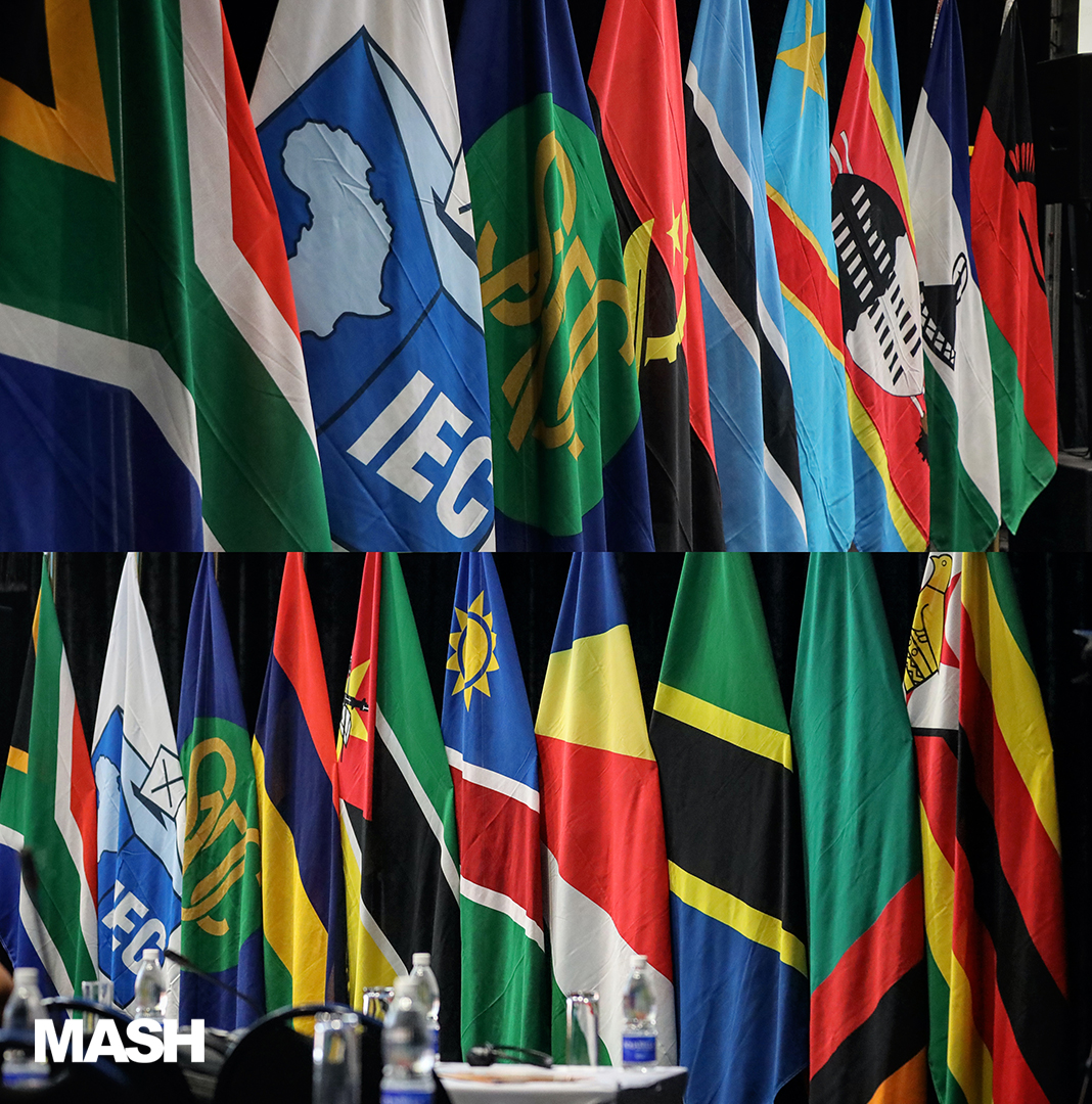 MashStudiosSA's tweet image. Day 1 - All the SADC countries were represented - The 25Th Annual General Conference &amp;amp; Anniversary Of The Electoral Commissions Forum (ECF-SADC) #IECSouthAfrica #CorporteEvents #AfricanFlags
📍Cape Town International Convention Centre, Cape Town, WC
