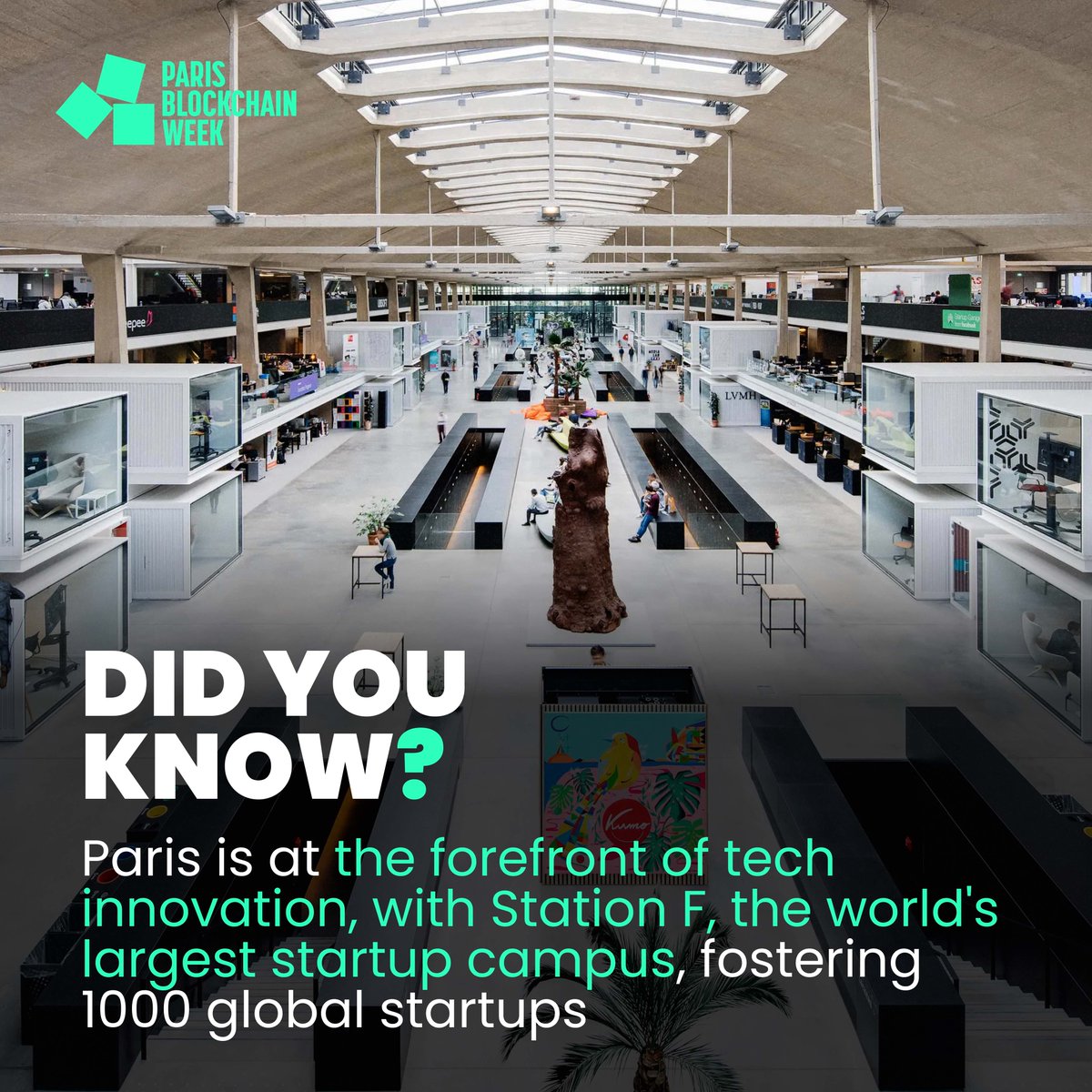 ParisBlockWeek's tweet image. Whoever said that France is anything but a start-up nation is clearly wrong 🙅‍♀️ Did you know that Paris has the world's largest startup campus, called @joinstationf?🚀

#StationF #ParisBlockchainWeek #PBW2024 #Startup #TechInnovation #Binance #Meta #StartUpCampus #Paris
