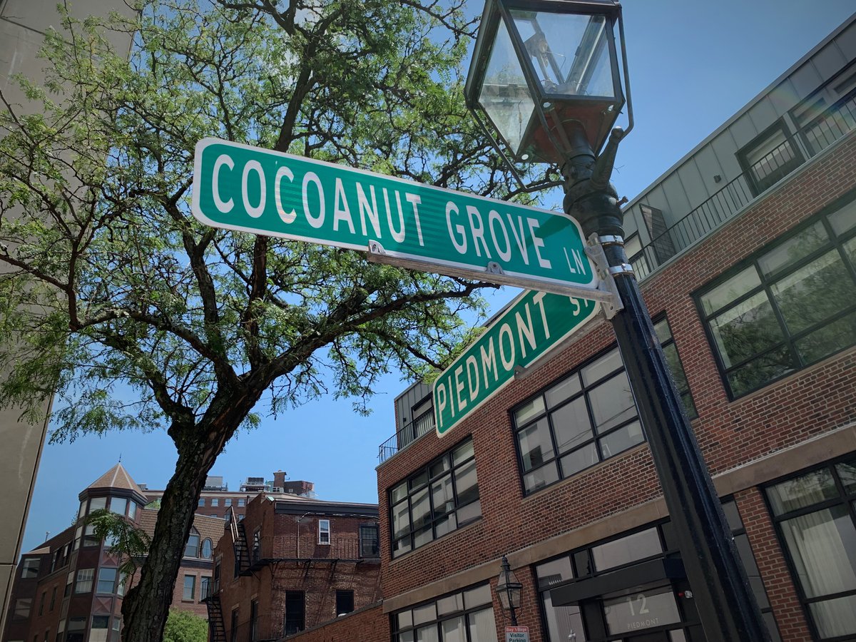 MassDFS's tweet photo. #Remember: On 11/28/42, the #CocoanutGrove fire claimed 490 lives, the deadliest nightclub fire in history. The Board of Fire Prevention Regulations was created in the aftermath of the tragedy and continues its work today through the Massachusetts Comprehensive Fire Safety Code. https://t.co/JjJWLqjyQJ