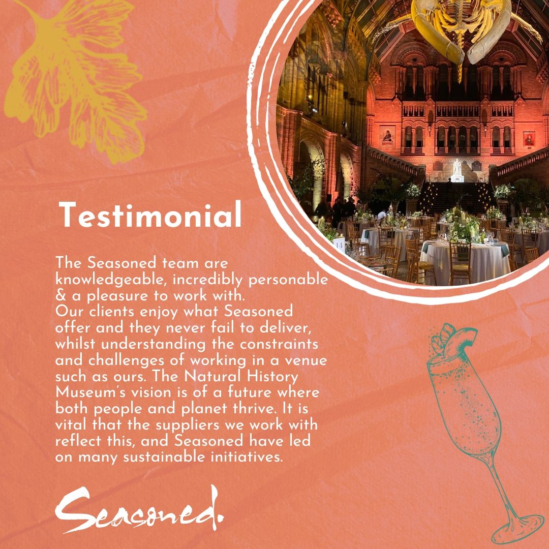 Seasoned (@beseasoned_) on Twitter photo π Exciting News! π
We're absolutely thrilled to share a glowing testimonial from the prestigious <a href="/NHM_London/">Natural History Museum</a> ! ποΈβ¨
We're honoured to be a part of the Natural History Museum's incredible journey, and we're committed to delivering excellence in every dish we serve. π½οΈπ¦π¦ π Exciting News! π
We're absolutely thrilled to share a glowing testimonial from the prestigious <a href="/NHM_London/">Natural History Museum</a> ! ποΈβ¨
We're honoured to be a part of the Natural History Museum's incredible journey, and we're committed to delivering excellence in every dish we serve. π½οΈπ¦π¦