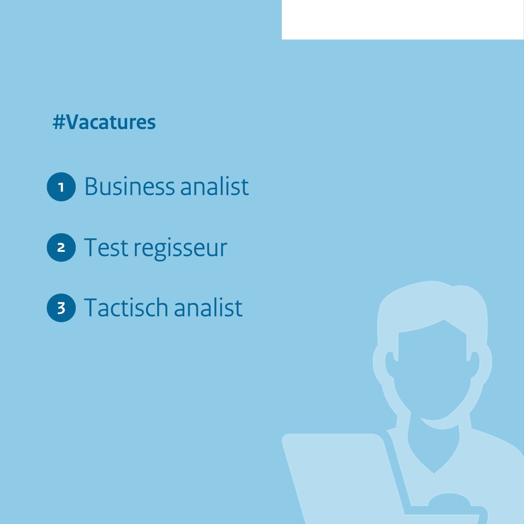 We durven wel te stellen dat je bij ons in een van de meest dynamische IT-omgevingen van #Nederland komt te werken. 👉🏽 Bekijk de uitgelichte #vacatures van week 48:

1. tinyurl.com/d7z2994k
2. tinyurl.com/3wjazb2a
3. tinyurl.com/y79rtnhy

#WerkenBijDeBelastingdienst