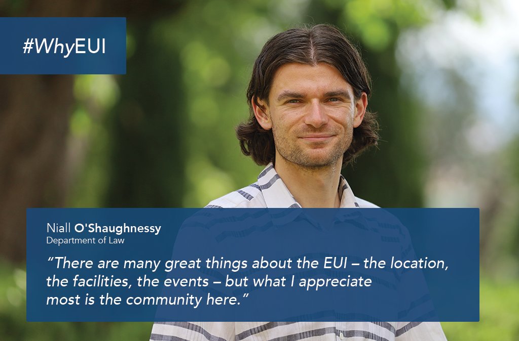 EUI_EU's tweet photo. #WhyEUI

"The EUI staff are a vital part of the community and offer huge support in the administration of the departments, offering language classes, and maintaining the canteens"

👉 Niall O'Shaughnessy, @eui_law #PhD researcher

📆 Apply by 31 Jan
➡️ https://t.co/W11jlNyRVR https://t.co/mazU5wn5wh