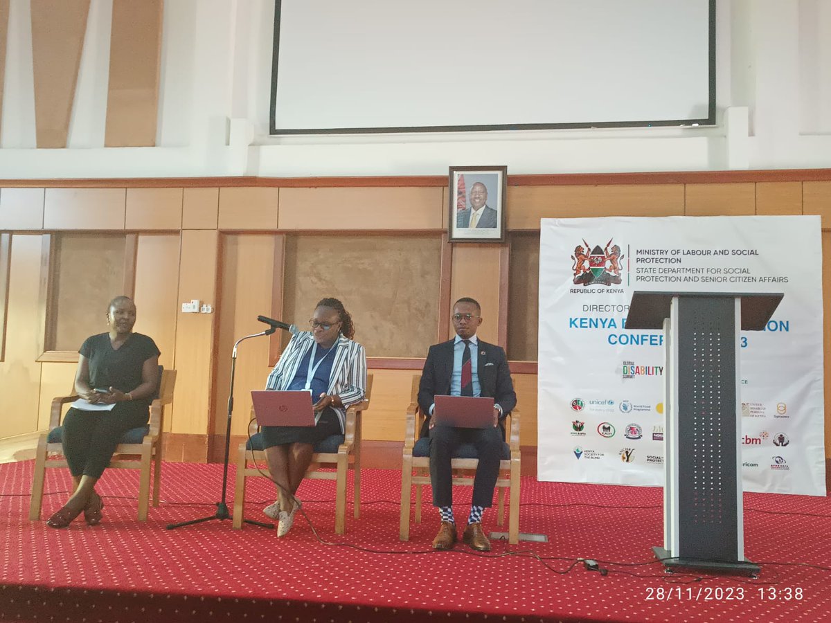 UDPKenya's tweet photo. "We hope to leverage on Citizen Generated Data to fill in the data gaps and complement official data"- Sarah Omache Kenya #DisabilityConference2023 https://t.co/GXq6LXpQaM