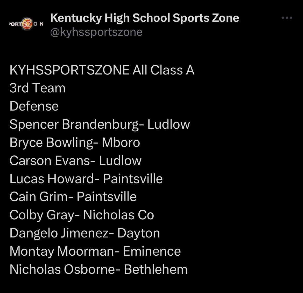 MboroFootball's tweet image. Some of your Yellow Jackets were named to the Class A All-State Teams! Thank you @kyhssportszone! 

1st Team O - @Cgrigs2 &amp;amp; @thatkidkamron 
2nd Team D - @Cgrigs2 &amp;amp; Vinny Smith
3rd Team D - Bryce Bowling
D Honorable Mention - Tristan Hatfield

Go Jackets!