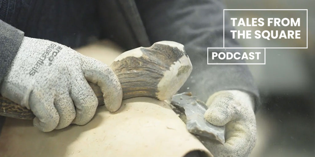 From flint knapping to laser zapping, find out how skills both ancient and modern are used to investigate archaeological finds at @LivAncWorlds' Elizabeth Slater Labs. Another #TalesFromTheSquare podcast podcasters.spotify.com/pod/show/uolta…