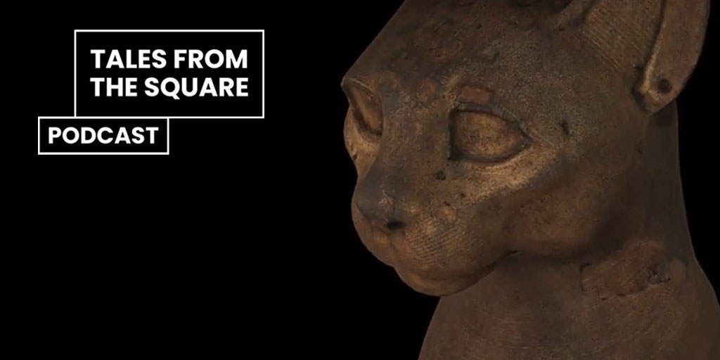 When Ancient Egyptian treasures meet the latest in photogrammetry tech, it really is the cat's whiskers. Learn more in the #TalesFromTheSquare podcast from @GarstangMuseum podcasters.spotify.com/pod/show/uolta…