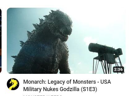 So glad they finally got Godzilla on a podcast.