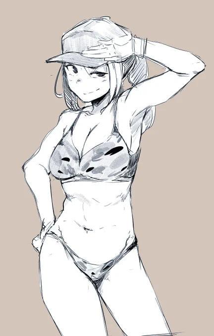 えっちな軍人ベタな絵を描くのが苦手カッコイイロボットといえば肩からトゲみたいなそういうセンスしてるから仕方ないのよな 