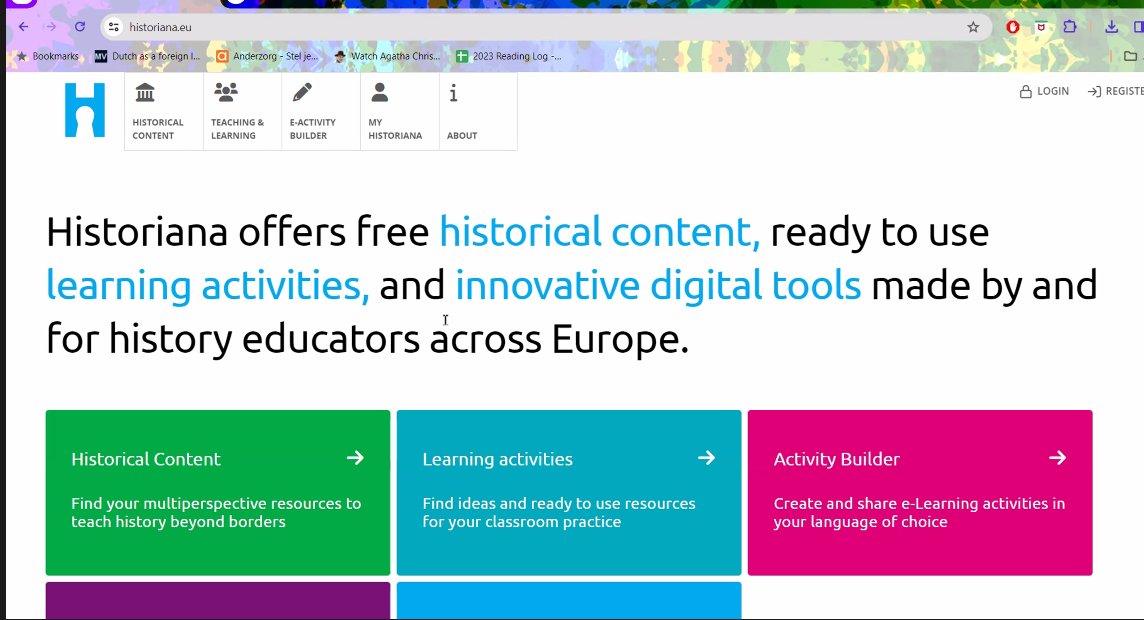 @SnelsonH Now introducing Historiana historiana.eu @Historiana_EU Struck by how important it is that we don't sit in national silos when it comes to history teaching. Having resources to support our teaching, created with a broader international perspective, is so helpful