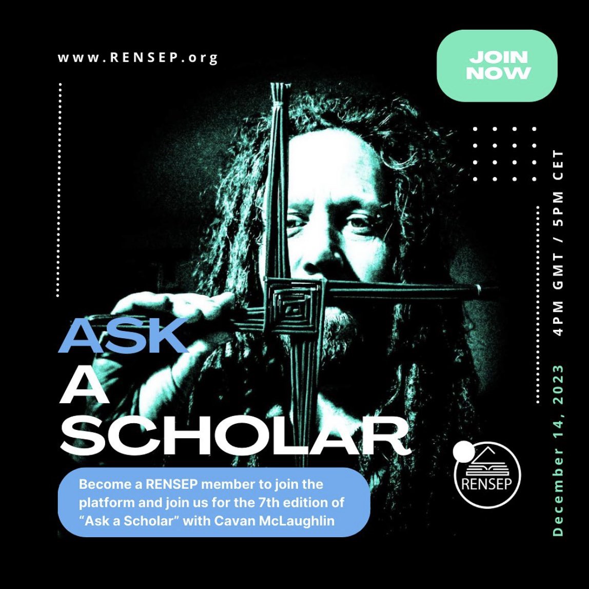 Trans_States's tweet photo. RENSEP platform is hosting the 7th edition of  “Ask a Scholar” featuring our founder @cavanmclaughlin. 

Join us on December 14, at 5pm CET / 4pm GMT to ask any questions about academia, their research, and what they’ve learned along the way. https://t.co/rqJ7JGsJUg