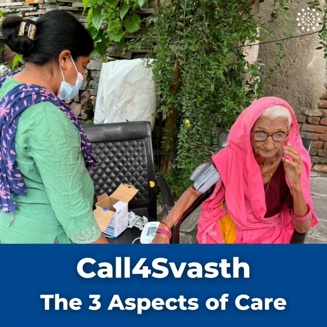 SwastiHC's tweet photo. Call4Svasth is a unique telecare model with 3 aspects - 1. Tele-counselling 2. Tele-health 3. Social Protection Services.
The goal is to build resilient communities.
Join us in extending healthcare to the most marginalised and a 100 million healthy days!
#Call4Svasth @CovActionCollab