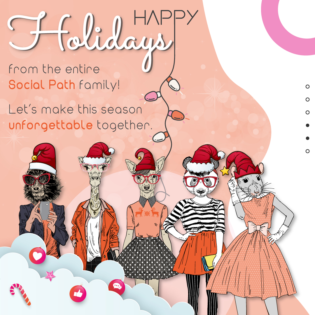 socialpathZA's tweet photo. 'Tis the season for joy! At Social Path, we're grateful for a fantastic year of connections and creativity. Thanks for being a part of it. Happy holidays from Our Family to Yours! 🎄🌟 https://t.co/rOSRBxZeVs