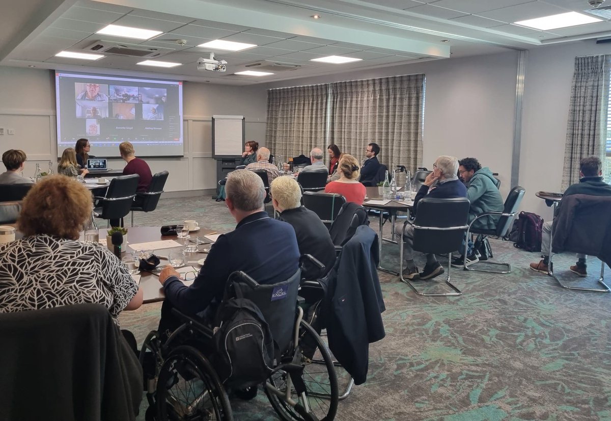 Earlier this month, we launched the first Irish #MND research advisory panel, which includes people living with MND and family members. Thank you to attendees at our launch event for making it such an engaging day. We look forward to working with all #PPI contributors!