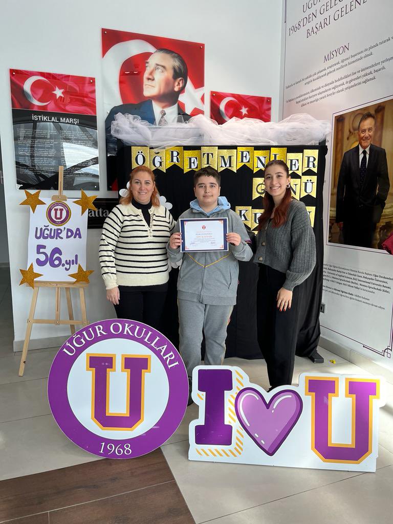UOBolluca's tweet photo. 7. Sınıf öğrencimiz Efe Kaynar Türkiye geneli yapılan LGDS sınavında 500 tam puan alarak 1. Olmuştur. Öğrencilerimizin başarıları ile gurur duyuyoruz 💜💛

@UgurOkullari @etkaghhs @_selimakca @uludereozge https://t.co/wNcM1uYXcq