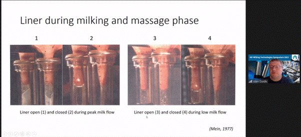 Prof Alen Dzidic #IDFMilkingTechnologies2023
<a href="/FIL_IDF/">International Dairy Federation</a>
"All liners - gradual increase over milking time in MPC vacuum and teat penetration.”