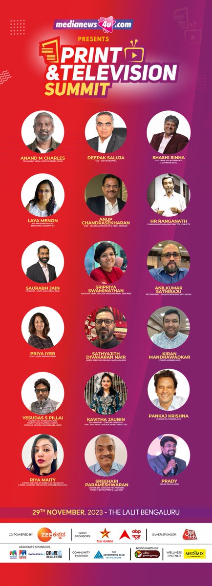 #PATSummit2023: Meet the Speakers of Print and Media Television Summit 2023. Register Now: shorturl.at/fnquU #Printandtelevisionsummit #massmedia #PrintandTvSummit #media #marketerawards2023 #marketerawards #cluttercutters