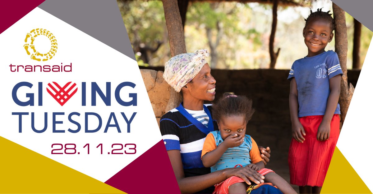 Today is #givingtuesday, a day of global giving to unleash the power of ordinary people. Give the gift of safe, available transport this festive season and receive a digital Transaid advent calendar: bit.ly/3MTILyS #givingtuesday2023 #globalgiving #transformlives