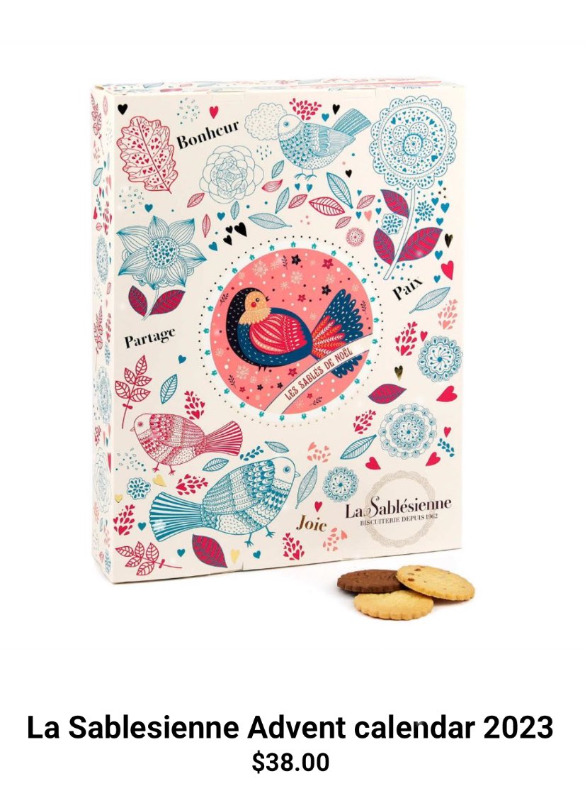 やっとチョコレートじゃないお菓子のアドベントカレンダー発見ｾﾞｪｾﾞｪ(-Д-；)
SO Franceで。