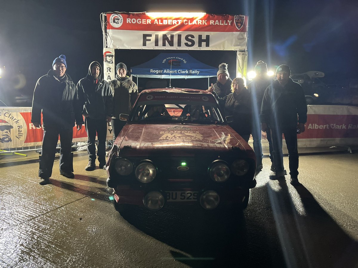 ClitheroeDMC1's tweet photo. #RAC23 well they made it. Not all plain sailing though. Half a roll on day three and no rear brakes on day four.
@L77AUL @terrymartin01 well done club president Dave Calvert, a young 80 years old. https://t.co/PHUNitG7Ja