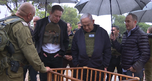eprotothema's tweet image. #ElonMusk tours #Kibbutz massacred on October 7: “Jarring to see the scene”
en.protothema.gr/elon-musk-tour…