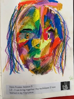 castle_primary's tweet photo. Moe from our Y4 artists... https://t.co/g3Cw6X7DLr