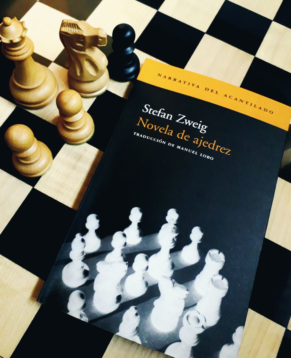 ♟️ESPECIAL STEFAN ZWEIG♟️

- Sigan la cuenta.
- Los que RT este tw y me dejen su correo en el DM, les puedo ir enviando en digital.

📚 Novela de ajedrez.

"142 años del natalicio de STEFAN ZWEIG"