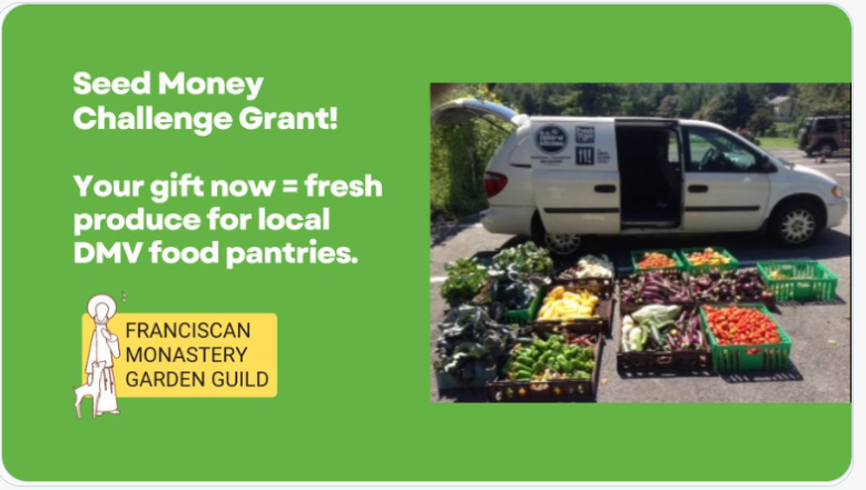 gardenguild's tweet image. #GivingTuesday2023 - We are up for a Seed Money Challenge Grant. Help us win the grant and support our fresh produce donation program for food pantries &amp;amp; kitchens across the DMV! donate.seedmoney.org/9233/francisca…