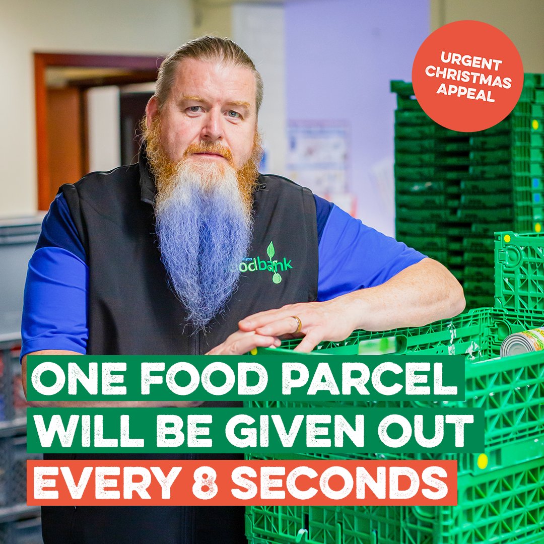 TrussellUK's tweet photo. Food banks are facing their busiest winter ever - and expect to provide 1 food parcel every 8 seconds between December and February.

That's more than any winter before.

This #GivingTuesday, please help us be here for everyone who needs us 👉 https://t.co/5GNdf0MAn8 https://t.co/VQEJC5c2pP