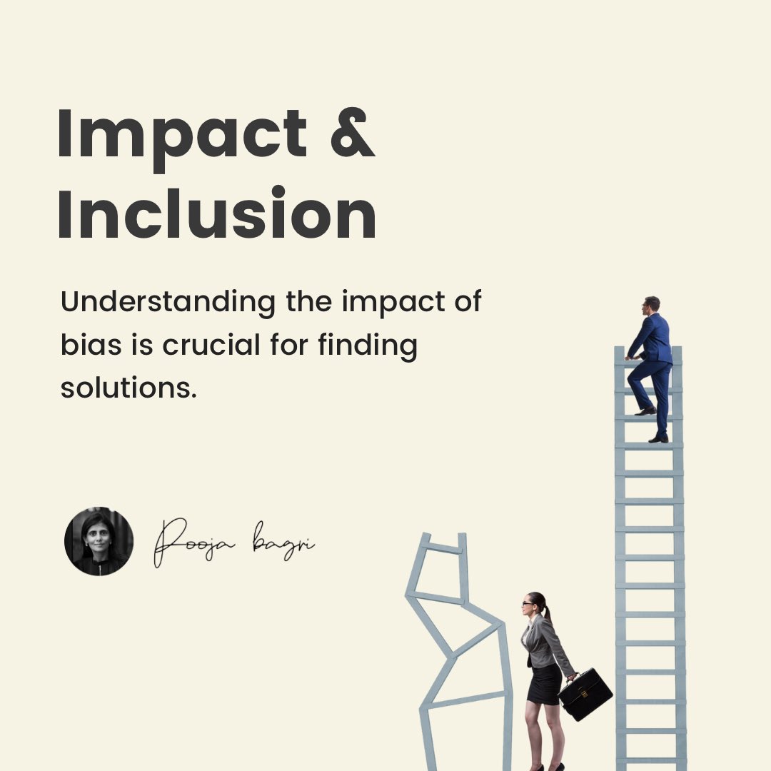 How does unconscious bias affect inclusion efforts? What are some of the challenges you have seen and how did you address it

#poojabagri #successmindset #lifecoach #biasawareness #inclusion