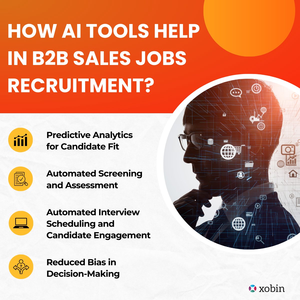 Embark on a paradigm shift in B2B sales recruitment with the transformative power of AI tools!

Here are a few pointers that explain how AI tools help in B2B sales job recruitment.

xobin.com/blog/b2b-sales…

#b2bjobs #salesrecruitment #aitools #hrtech