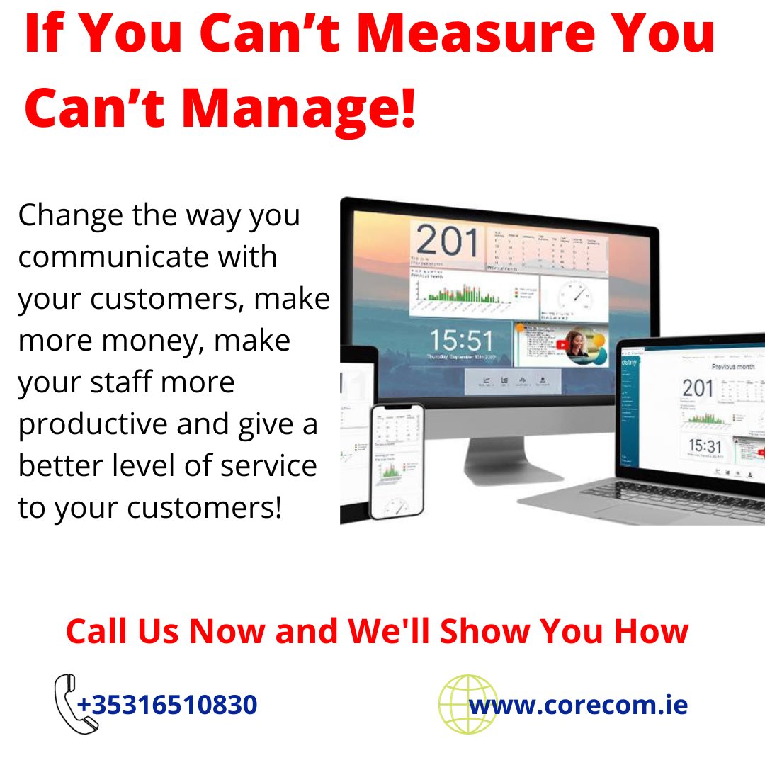 Do you have a sales or customer service team? Are you getting the information you need to manage these teams effectively? #callcentre #callmanagement #reporting