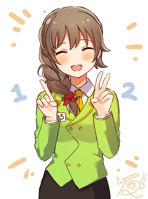 おめでとうちひろさん大好き #デレマス12周年 #千川ちひろ生誕祭2023