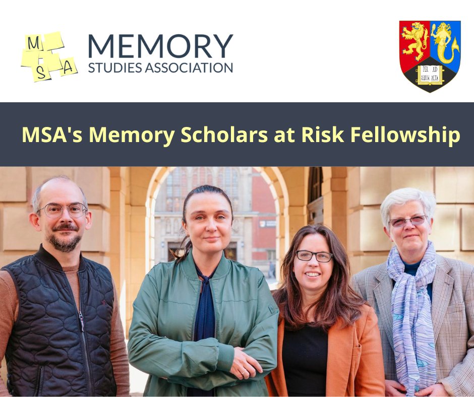 ✨We are pleased to report that our first MSA’s Memory Scholars at Risk Fellow, Maryna Rusanova, is working on the research project Antisemitism in Post-Migrant Britain at the Uni of Birmingham. ❗Interested? Check out: bit.ly/3QXvhDe Photo: University of Birmingham